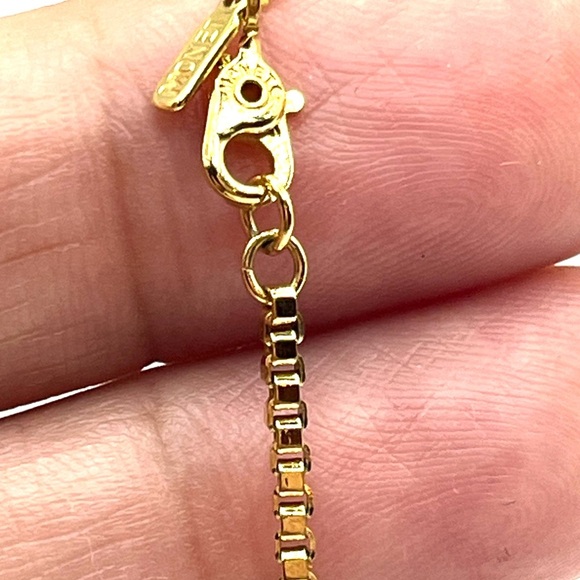 Vintage Monet Gold Zodiac Sagittarius Archer Necklace Vintage Monet 1990’s - Picture 10 of 16